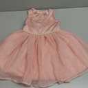 Harlow Rose ,Elegant Satin Tulle Flower Girl Dress for Wedding Short Tutu Pearls Princess Pageant Birthday Party,. (Pink ,3T)