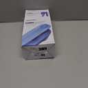 BEAUTURAL Fabric Shaver and Lint Remover, Sweater Defuzzer with 2-Speeds, 2 Replaceable Stainless Steel Blades, Battery Operated, Remove Clothes Fuzz, Lint Balls, Pills, Bobbles (Tufts Blue)