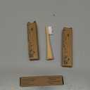 Bamboo Toothbrush Replacement Heads Compatible with Philips Sonicare, Soft CastorOil Biodegradable Bristles, EcoFriendly Bamboo Handle, 4 Pack, Sustainable Daily Cleaning