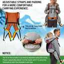 Older Children transfer carrier belt: quick, safe lift from wheelchair to car seat.
