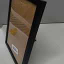 12"x9" Minimalist Wooden Picture Frame Wall and Tabletop Display for Home Decor Photo Frame Decoration Black