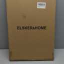 ELSKER&HOME 11x17 Diploma Frames with Tassel Holder for 8.5x11 Certificate Document Shadow Box, Mahogany Frame, Degree Double Mat, Black with Gold Rim