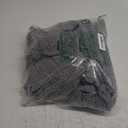 ele ELEOPTION 2 Sets Car Front Seat Covers with Storage Pocket Breathable Universal Automotive Seat Cushion Carseat Covers Protector for Truck, Van and SUV Grey