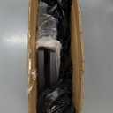 Kanchimi 40" Folding Mini Fitness Indoor Exercise Workout Rebounder Trampoline with Handle, Max Load 330lbs (Black)