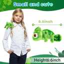 Chameleon Plush DollsGirls and Children Chameleon Shoulder PlushLizard Cosplay Props Merch Gifts for Women Adults Green