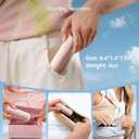 Gaiatop Portable Handheld Fan, 3 in 1 Mini Fan Handheld [17h Max Cooling], Foldable Personal Fans Pocket Design, USB Travel Fans Portable, Lash Trip Summer Essential Cute Gifts for Women Girl, Pink