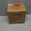 Easywave Wood Stove Fan, Magnetic Pipe Fireplace Fan, Heat Powered Fireplace Fan Non Electric, Thermal Fan for Wood/Log Burning Stove Gas Burner, Silent Motor, W/Stove Accessories Thermometer (Black)