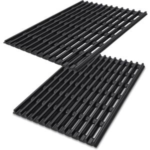 Upgrade Cooking Grill Grates Replacement Parts for Nexgrill 4 Burner 720-0830H 720-0783E 720-0958A Gas Grills, Premium Heavy Duty Cast Iron Grill Grates for Nexgrill 5 Burner 720-0888 720-0888N