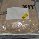 CozyLux King Size Comforter Set Taupe - 7 Pieces Bed in a Bag King, Luxury Soft Bed Set for All Seasons, Bedding Set with Down Alternative Comforter, Sheets, Pillowcases & Shams