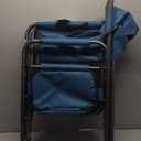 Arrowhead Outdoor Multi-Function 3-in-1 Compact Camp Chair: Backpack, Stool & Insulated Cooler, w/Bottle Holder & Storage Bag, External Pockets, Backrest, Fishing, Hiking, Heavy-Duty, USA-Based (Ocean Blue)