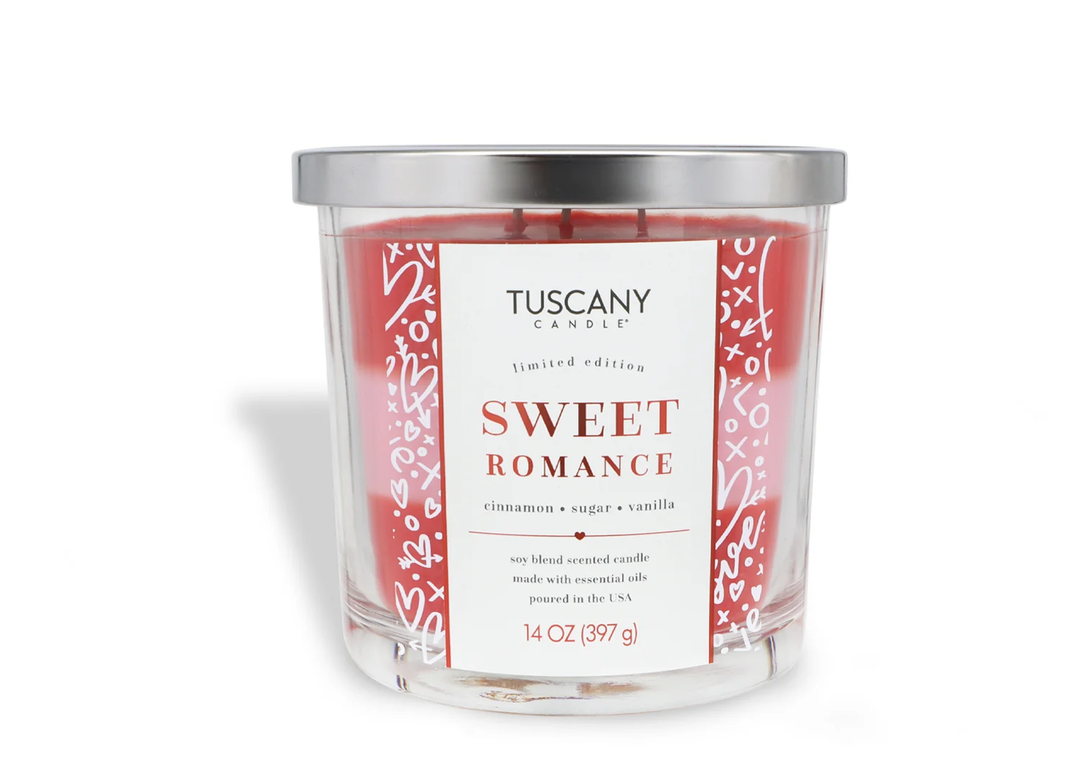 Two Tuscany Sweet Romance Candle