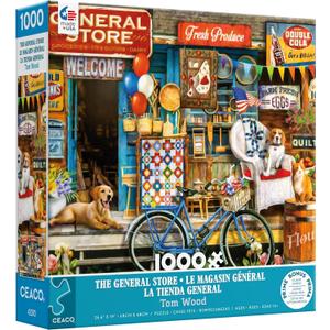 Ceaco - Tom Wood - The General Store - 1000 Piece Jigsaw Puzzle