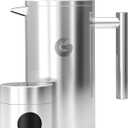 Coffee Gator French Press Coffee Maker 34oz, Double Insulated Stainless Steel Brewer plus Travel Jar Canister, Portable Hot Cold Brew for Coffee Bar Accessories Kitchen Camping, Silver