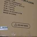 Kuyal 1/5" Thick Office Chair Mat, 36" x48" with Lip Heavy Duty Hard Computer Chair Mat, Under Desk Protector Carpeted Floors Mats, Easy Chair Movement, Can be Used on Carpet or Hard Floor, Ship Flat