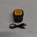 Portable Bluetooth Speaker, Wireless Wearable Bluetooth Speakers, Waterproof Jobsite Speaker Up to 14 Hours Playtime, Clip Speaker Built-in Mic for Hands-Free Music/Calls, for Outdoors (Yellow)