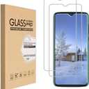 Tempered Glass Screen Protector for Motorola Moto Z4, 9H Hardness Anti Scratch Bubble Free Anti-Fingerprint HD Clarity