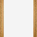 Framed Dry Erase Board 20" x 24" - with Antique Gold Finish Frame