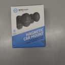 WixGear Magnetic Car Mount [2-Pack] - Universal Stick-On Dashboard Magnetic Phone Holder for Car, Strong Magnet Mount for Cell Phones & Mini Tablets with Swift-Snap Technology