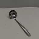 Patelai Serving Utensils Set Include Stainless Steel Large Spoons Slotted Spoons Forks Tongs Soup Ladle and Pie Server for Parties Buffet Catering, Dishwasher Safe(Silver,10 Pieces)