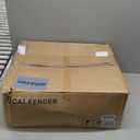 Boat Fenders 4 Pack 10 x 28 Inches Ribbed Center Hole Boat Fenders Bumpers for Docking, Comes with 4 Lines and Pump to Inflate (Black)