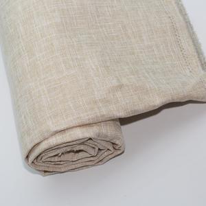 Linen Fabric by The Meter 39"x57" Soft Natural Craft Material Pre-Cut Linen Upholstery Fabric for Tablecloth Bags Pillow Cushion Cover Sewing Sofa Cloth (Beige, 39"x57")