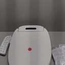 Electric Bidet Toilet Seat Elongated with Heated Seat, Warm Air Dryer, Endless Warm Water, Oscillating and Pulsating Spray Wash, Stainless Steel Self-Clean Nozzle, Silent ECO Child Mode