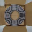 Threshold Ramps for Doorways Self-Adhesive Rubber Ramps for Door Threshold Rubber Door Threshold Ramp for Wheelchair Stroller Scooter Reducer Ramp (Gray, 2 Wide x 10' Long)