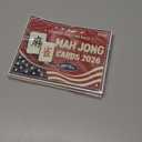 2 x 2026 American Mahjong Cards, 4 Pack Large Print Rules and Score Guide, Large Print, 6-1/8 x 4-3/4 in Folded