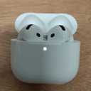 Apple AirPods 4 Wireless Earbuds, Bluetooth Headphones, Personalized Spatial Audio, Sweat and Water Resistant, USB-C Charging Case, H2 Chip, Up to 30 Hours of Battery Life, Effortless Setup for iPhone