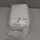 Disolla Small Bathroom Rugs 17x24 Non Slip White Fluffy Bath Mat for Bathroom Floor Machine Washable Plush Luxury Bath Rug for Tub Soft Shaggy Absorbent Shower Mat