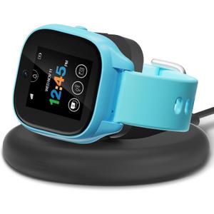 Charging Stand Compatible with Gizmo Watch 3/2/1, Foldable& Portable Wireless Magnetic Charger Accessories with 3.3 Feet Charging Cord (Not for Gizmo 3 Adventure) (Black)