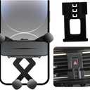 Car Phone Holder for BMW X3/X4 Auto Accessories[Special Vehicle Installationonly for 2018-2021 X3 & 2019-2021 X4][Auto Lock Hands Free Cell Phone Mount Car fits for iPhone & All Smartphones]