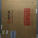 36x30 Inch Black Bathroom Mirror for Wall, Thick Metal Framed Rectangle Mirrors for Over Sink, Bedroom, Living Room, Entryway, Anti-Rust, HD Tempered Glass