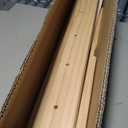 MBYD 36 Inch Floating Shelves Natural Wood, Wall Mount Picture Ledge Wooden Wall Shelf Nursery Bookshelf for Bedroom, Living Room, Office, Kitchen, Set of 3 Same Dimensions