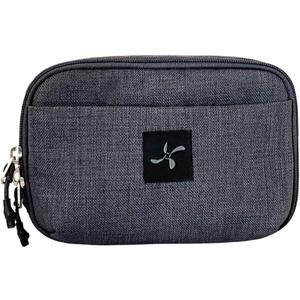 Sugar Medical Insulated Diabetes Supply Bag  Glucose Meter Case & Diabetic Organizer | Crossbody or Belt Bag for Insulin, Test Strips, Lancets & More. (Grey)