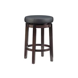 Linon Maya, 24", Black Counter Stool,