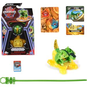 Bakugan, Special Attack Trox, Spinning Collectible, Customizable Action Figure and Trading Cards, Kids Toys for Boys and Girls 6 and up
