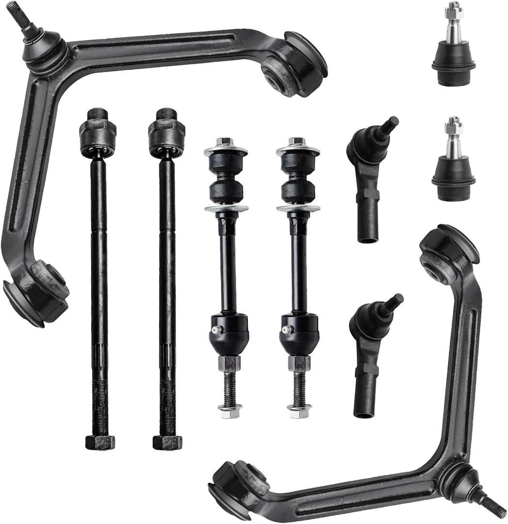 10PCS Front Suspension Control Arm Kit for 20022005 Dodge Ram 1500 2WD