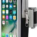 Running Phone Holder Sports Armband Cell Phone Arm Band Bag Case for Google Pixel 8 8a Pixel 7a 7 6 5 iPhone 15 14 13 12 11 Pro Max 16 Plus Galaxy S24 Plus S23 FE S22 S21 S20 A15 A25 A35 A55 (Black)