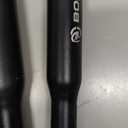 MY MIRONEY 2PCS Bike Seatpost Matte Black Bike Seat Post with Scale Aluminum Alloy Bicycle Seat Post Replacement for Road & Mountain Bike, 30.9 x 500mm