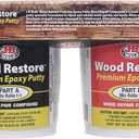 J-B Weld 40006 Wood Restore Premium Epoxy Putty Kit - 32 oz.