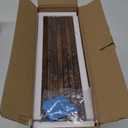 PETAFLOP 8x10 Picture Frame Rustic Brown Frames Fits 8 by 10 Inch Prints Wall Tabletop Display, 7 Pack