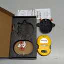 PREXISO Multi Surface Laser Level LED Light Vial, 30Ft Horizontal & Vertical Line Laser with Wall Mount Base, 2 Pins, 10 Sticker, 2 AA Batteries for Hanging Frames & Picture, Construction Wall Writing