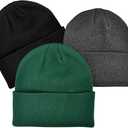 Rosoz Toddler Beanie Boys Girls Baby Knit Warm Beanies Kids Children Winter hat Caps