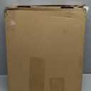 XQHDWEC Toilet Seats Soft Close White, Loo Lid Quick Release Heavy Duty Easy to Clean Bathroom Lid,Square