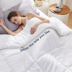 Premium Down-Alt Comforter - White  102" x 90"