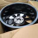 Alloy Wheel, Black Widow 17x7.5 5x108 ET40 CB63.4 Black Machined, Stock