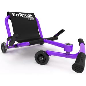 EzyRoller Classic Ride On Scooter for Kids Ages 3+ (Purple)