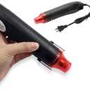 Mini Heat Gun 300W Handheld Heat Gun Dual-Temperature 392 & 662 Hot Air Gun Electric Heating Tools for Removing Epoxy Cup Painting Resin Air Bubbles, Drying Crafts & Shrink Wrap Paint