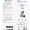 HP HeavyWeight Project Paper, Matte, 8.5x11 in, 40 lb, 250 sheets, works with inkjet, PageWide, laser printers (Z4R14A)